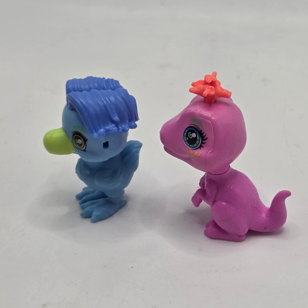 Mattel Cave Club Dino Pets Kids Blue Pink Bird‎ Dinosaur Prehistoric Figures Toy